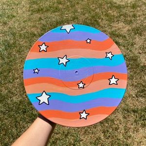 Painted Vinyl Record